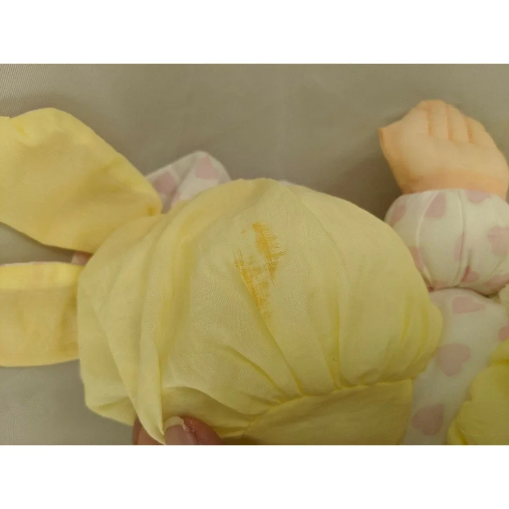 Tara‎ Toys Kuddlee Kids Nylon Doll Yellow 14 Inch Stuffed toy